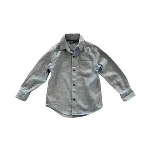 Next Long Sleeve Snap Front Shirt Size 4